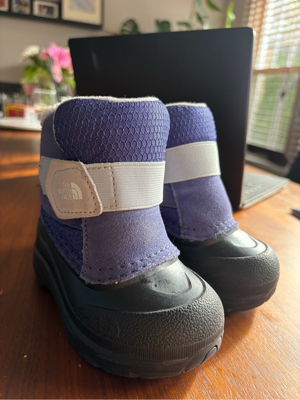 The North Face Purple Snow Boots - toddler